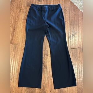 Lands End Women's Black Dress Pants 8